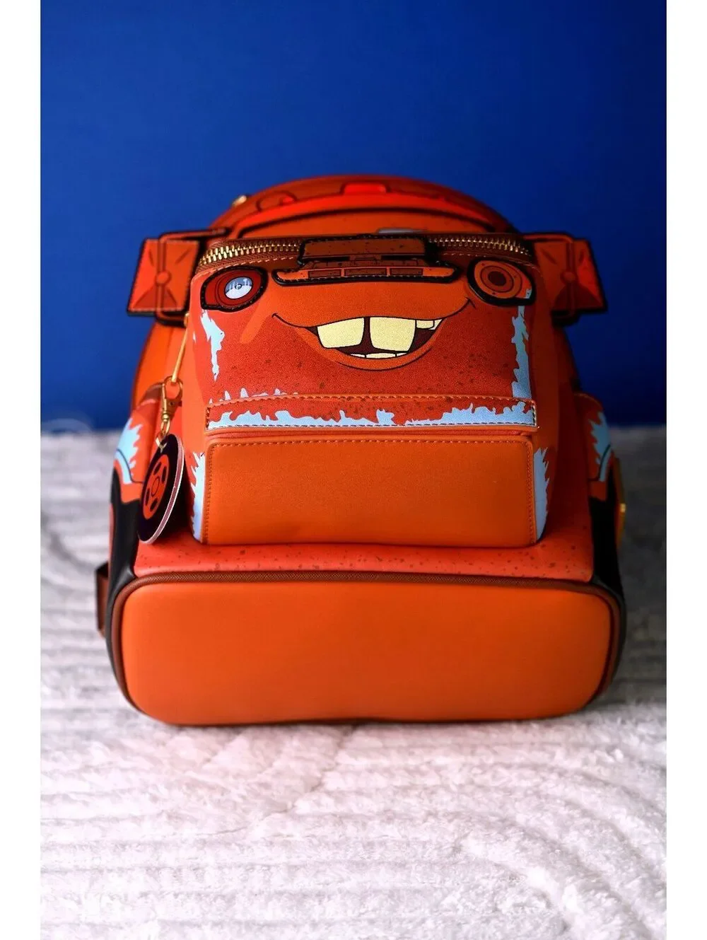 Loungefly Pixar Cars Mater Light-Up Backpack & Wallet | NWT